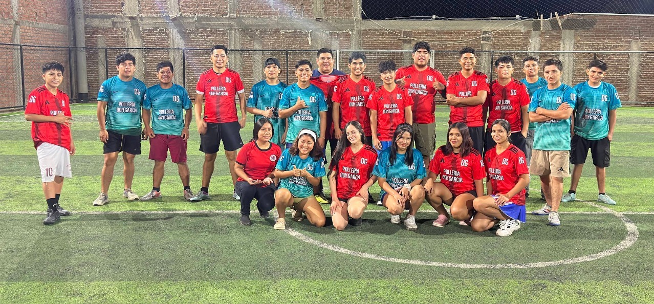 Jugadores en la cancha